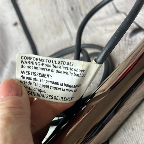 L'ange curling wand in Pink and Black - Picture 4 of 5